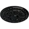Ekena Millwork Colton Ceiling Medallion (Fits Canopies up to 4 3/4"), Hand-Painted Black Pearl, 15 3/4"OD x 1 1/2"P CM15CNBPS - alternate 2